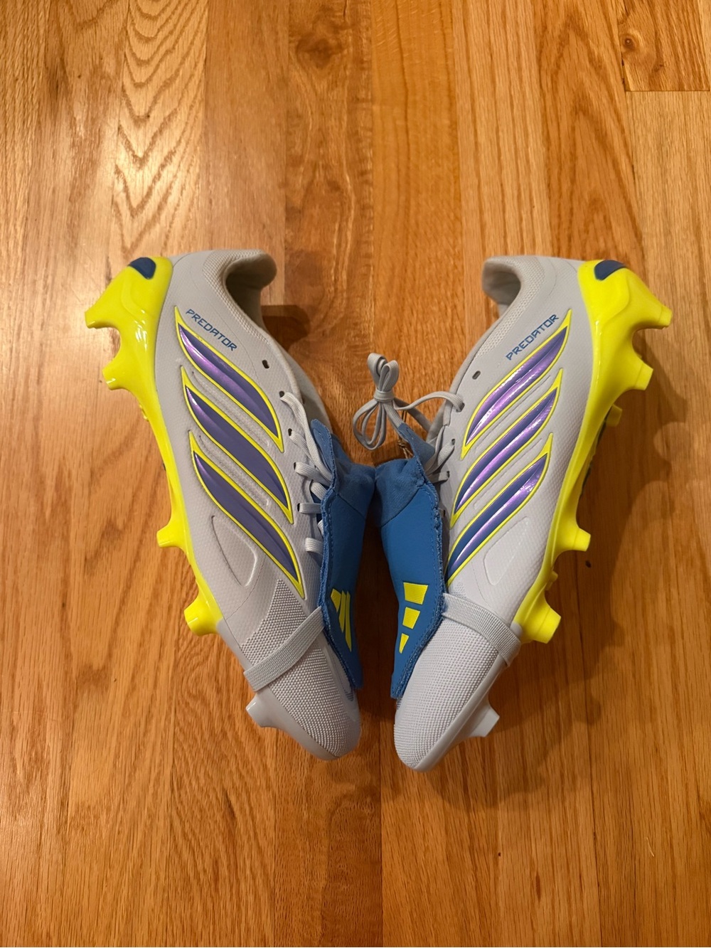 Adidas Predator League FT FG Fold Over Tongue Soccer Cleats JS0423 Mens Size 10